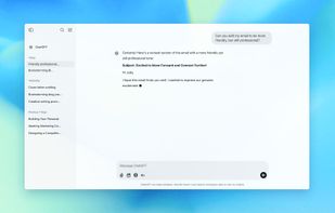 ChatGPT screenshot 1
