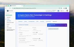 Customize Chatbot Appearance for Chatlease.AI