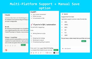Multi-platform support