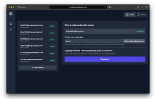 Create email relay with custom domains.