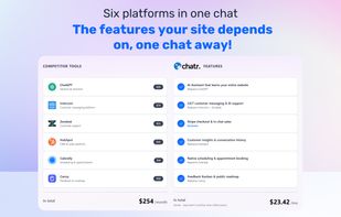 Six platforms in one chat