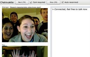 Chatroulette screenshot 2