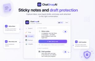 Sticky notes and draft protection