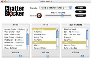 ChatterBlocker screenshot 1