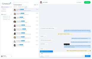 Chatwoot screenshot 1