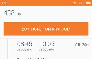 Cheap Flights - Flight Search app screenshot 1