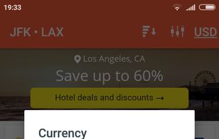 Cheap Flights - Flight Search app screenshot 3