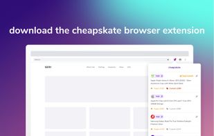 cheapskate collates all live deals and discounts in one place wherever you shop