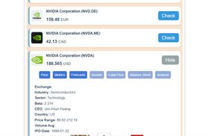 Check Your Stocks screenshot 1