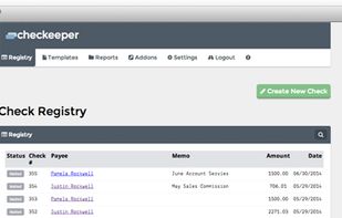 Checkeeper screenshot 1