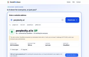 CheckIfSiteDown screenshot 1