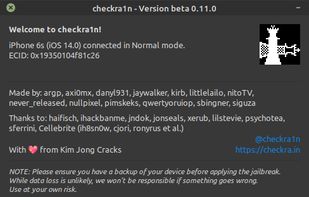 checkra1n screenshot 1