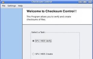 Checksum Control screenshot 1
