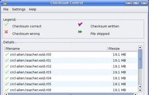 Checksum Control screenshot 1