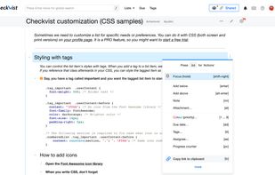 Organize notes and code snippets