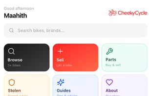 CheekyCycle screenshot 1