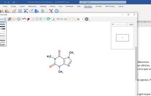 Chem4Word screenshot 3
