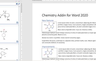 Chem4Word screenshot 1