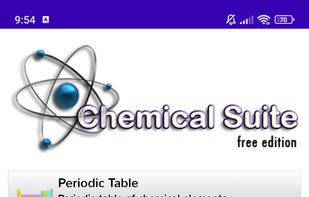 Chemical Suite screenshot 1