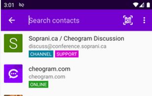 Cheogram screenshot 3