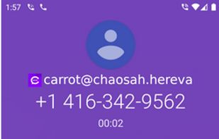 Cheogram screenshot 2