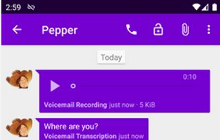 Cheogram screenshot 1