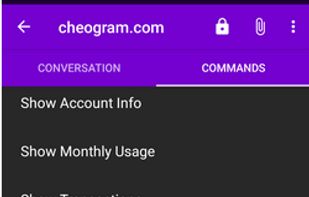 Cheogram screenshot 1