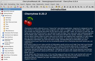 CherryTree screenshot 1