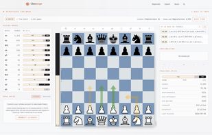 Magnus Carlsen's white repertoire, built from two accounts at once DrNykterstein on Lichess and MagnusCarlsen on Chess.com merged into a single tree of 2,632 games. Each move shows how often it was played and its win/draw/loss split, with Stockfish 18 NNUE evaluating the position live.