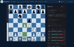 Build your opening repertoire move by move with five sources of move suggestions: a 21-million-game masters database, Stockfish engine evaluation, popular moves by rating bracket and a curated celebrity database.