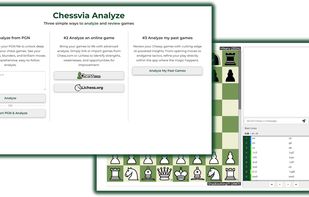 Import games from Lichess, Chess.com or via PGN to discover patterns in your play - a powerful chess analysis assistant that goes beyond what traditional chess engines offer.