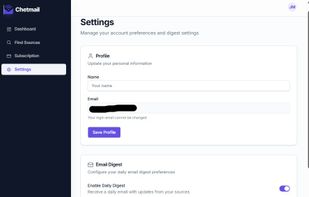 Chetmail screenshot 1