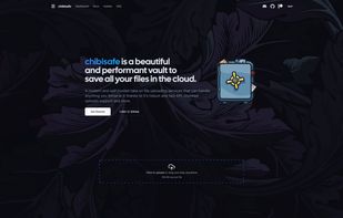 chibisafe screenshot 1