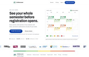 Home page: see your whole CUNY semester before registration opens
