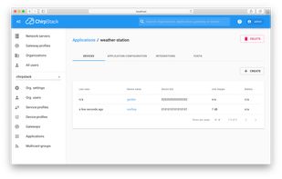 ChirpStack screenshot 1