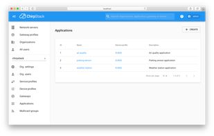 ChirpStack screenshot 1