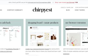 Earn up to 30% cash back from thousands of brands and retailers.