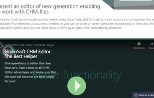 CHM Editor screenshot 1