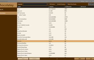 Chocolatey screenshot 1