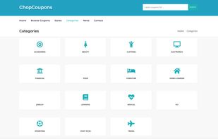 Discounts and Promo code by categories at ChopCoupons.com