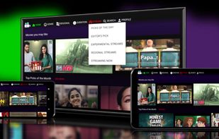 Supports touch, remote and joystick based navigation