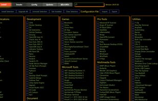 Install and update any software you choose via WinGet