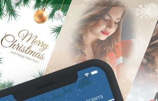 Christmas Photo Editor Frames screenshot 1