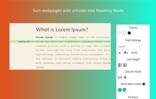 Chrome Reader Mode Thumbnail