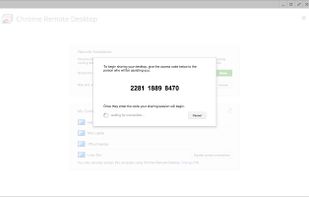Chrome Remote Desktop screenshot 1