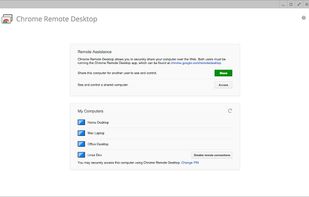 Chrome Remote Desktop screenshot 1