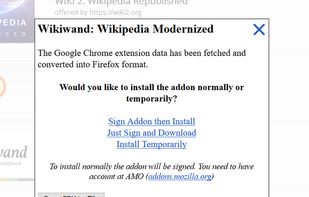 Chrome Store Foxified screenshot 1