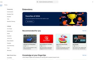 Chrome Web Store screenshot 1