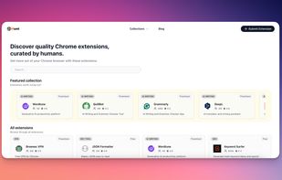 ChromeHunt home page