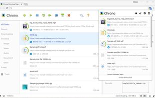 Chrono Download Manager screenshot 1